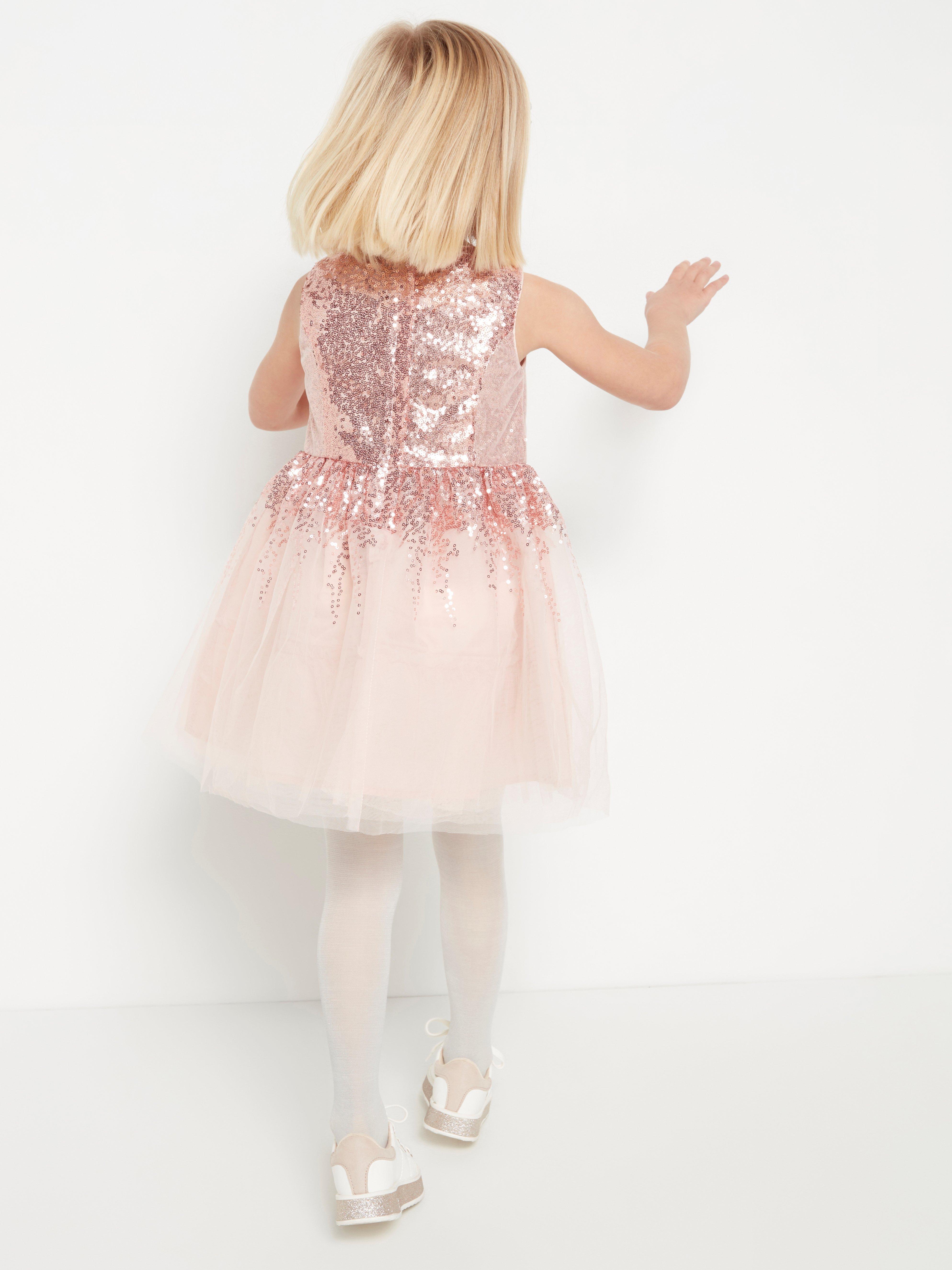 Sequin tulle dress | Lindex Europe